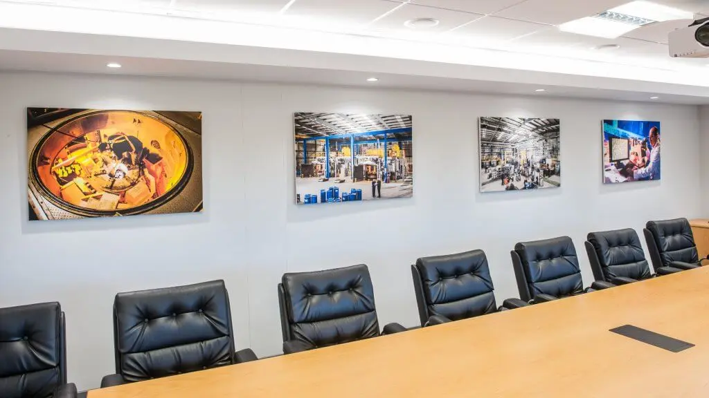 Less Common Metals boardroom